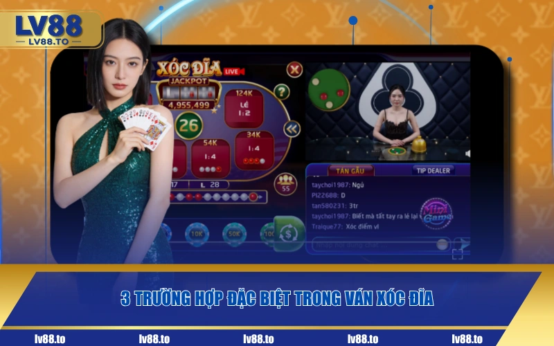 3 trường hợp đặc biệt trong ván Xóc Đĩa