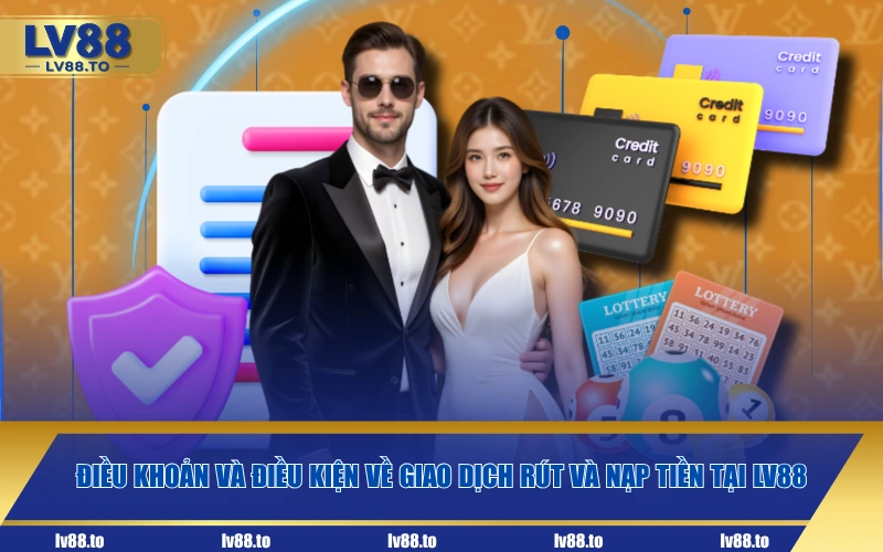 Điều khoản và điều kiện về giao dịch rút và nạp tiền tại LV88
