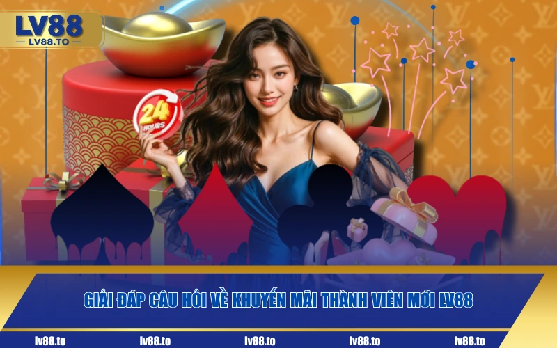Giải đáp câu hỏi về khuyến mãi thành viên mới LV88