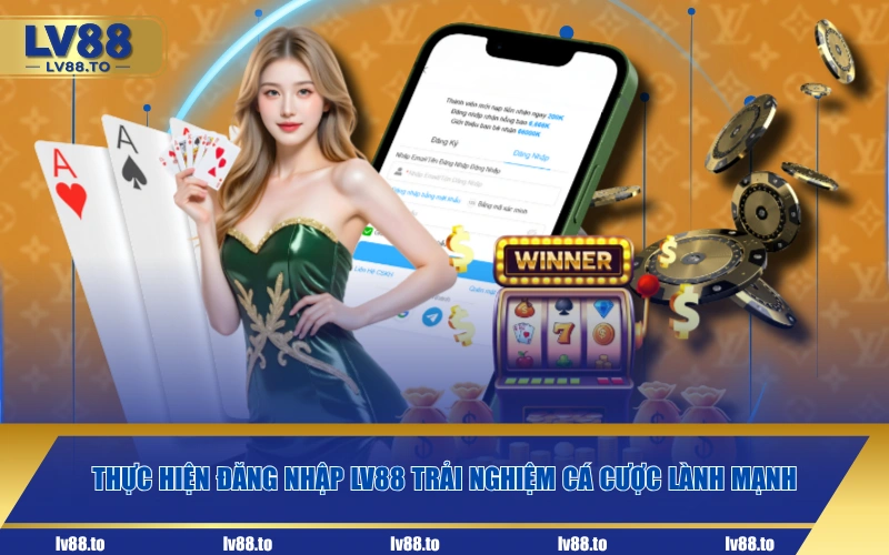 Thực hiện đăng nhập LV88 trải nghiệm cá cược lành mạnh