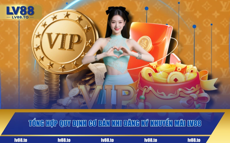 Tổng hợp quy định cơ bản khi đăng ký khuyến mãi LV88